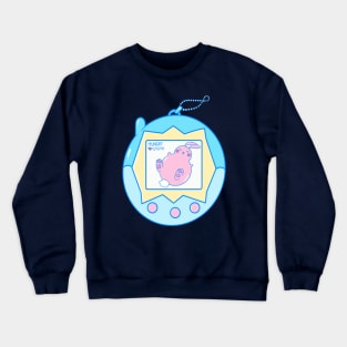 Tamagotchi- Fluffy bunny Crewneck Sweatshirt